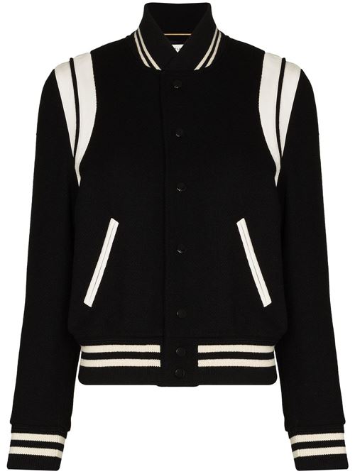 Varsity bomber jacket SAINT LAURENT | 376283Y180W1900